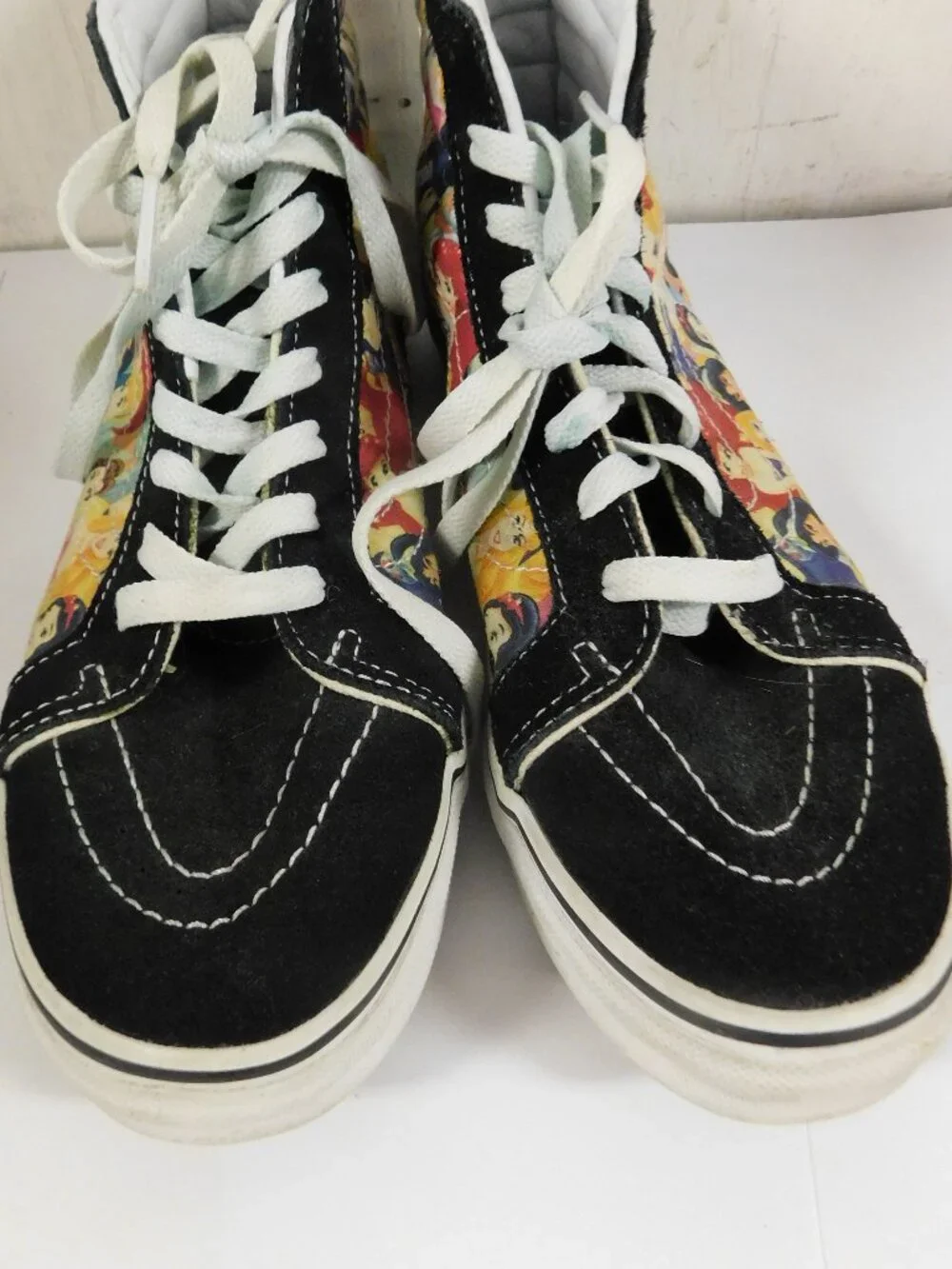 Vans Disney Princess Skate HI Top Sneakers Shoes Women's Size 8.5  Men's 7